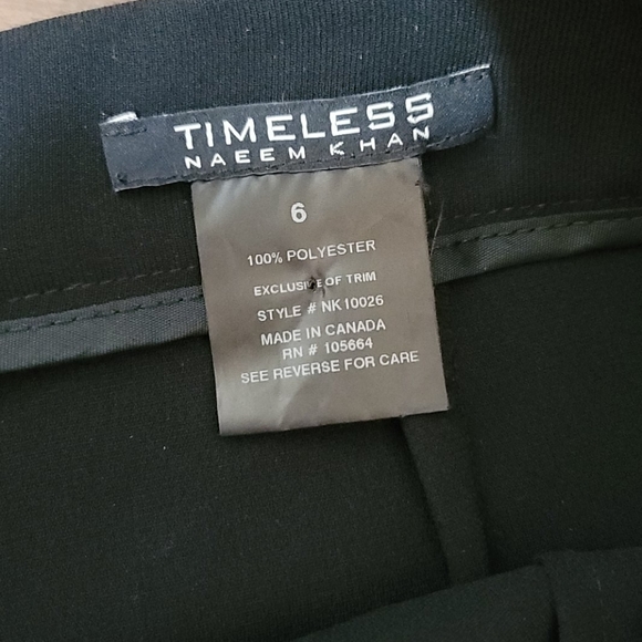 High waisted, high low skirt Naeem Khan - Picture 4 of 4